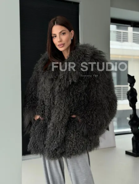 Шубка из ламы - фото 6