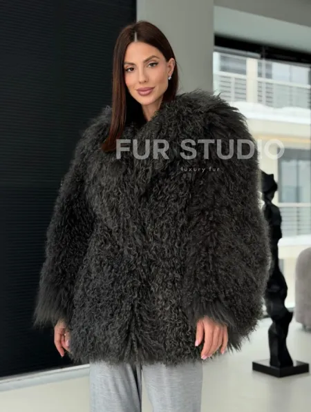 Шубка из ламы - фото 0