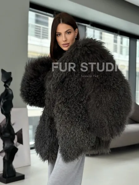 Шубка из ламы - фото 10