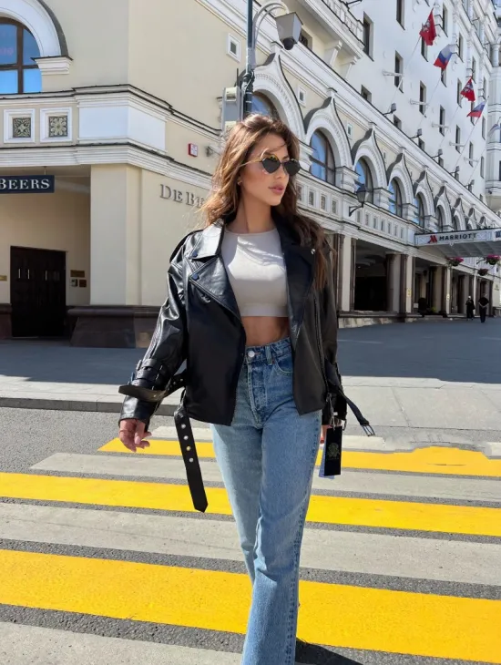 Кожаная куртка - авиатор - фото 4