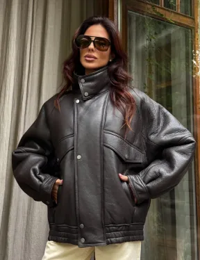 Натуральная дубленка - женская - фото 5