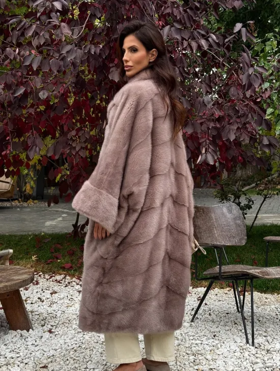 Норковая шуба (больших размеров) - фото 9