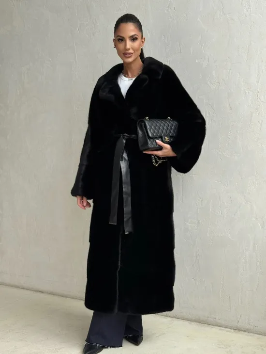 Шуба норка - паркетная раскладка - фото 8