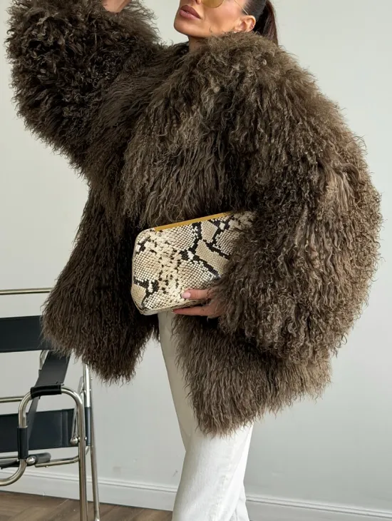 Шуба из лама - фото 4