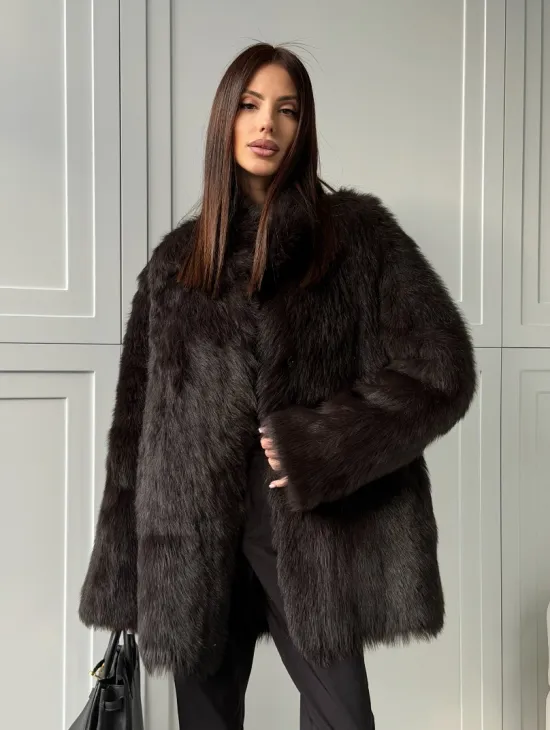 Женская дубленка из тосканы - фото 13