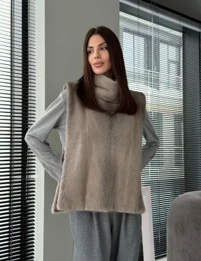 Норковая манишка «весна 2026» - фото 12